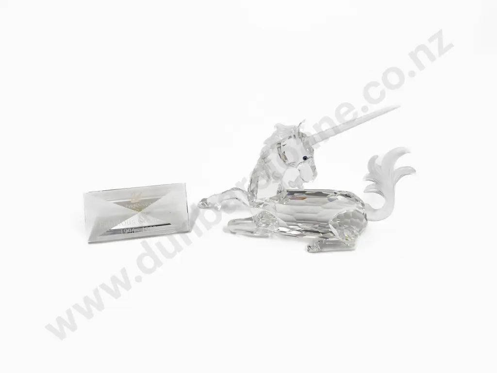 Swarovski Annual Edition 1996 "Fabulous Creatures" the Unicorn Image 1++