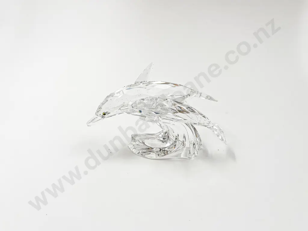 Swarovski Annual Edition 1990 "Lead me" - the Dolphins Image 1++
