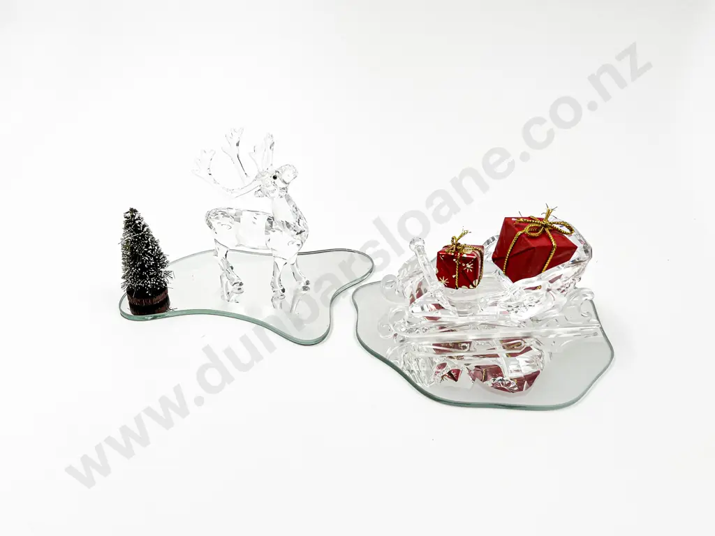 Swarovski Christmas Memories Sleigh and Reindeer Image 1++