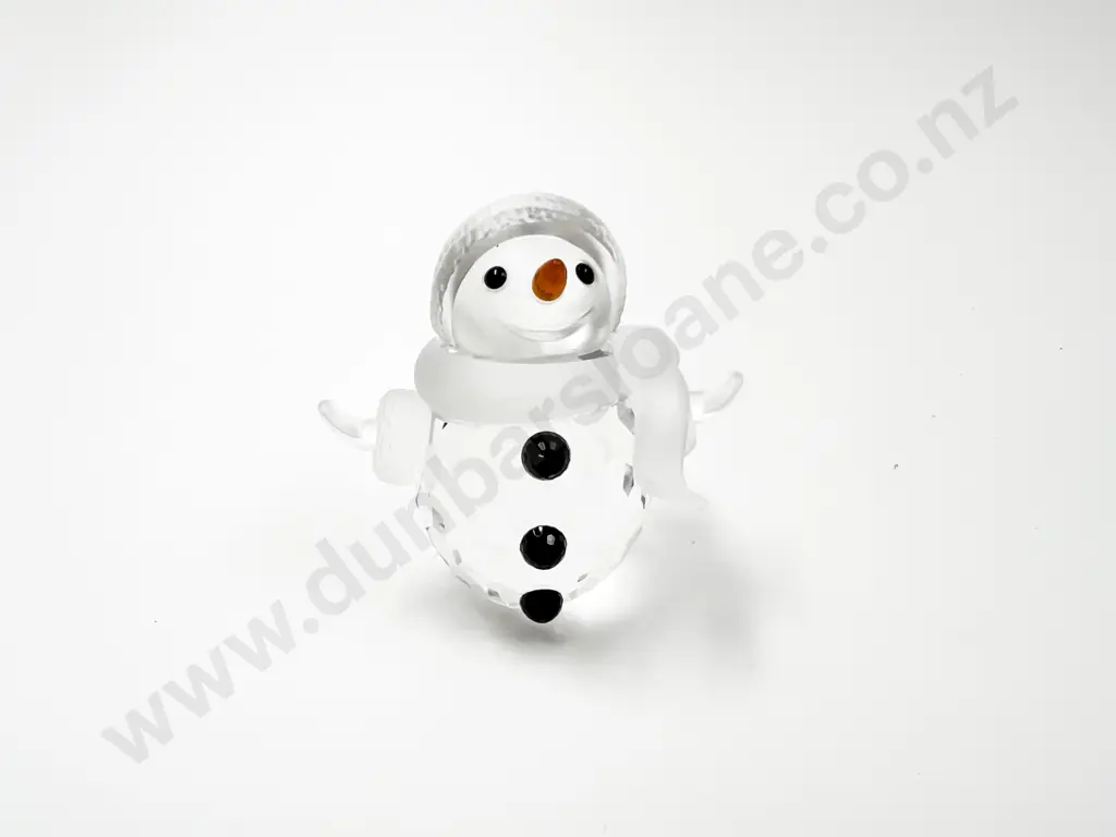 Swarovski Christmas Snowman Ornament Image 1++