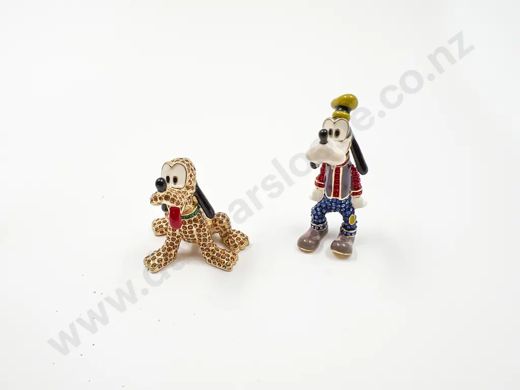 Arribas Brothers Disney Pluto and Goofy Figurines Image 1++
