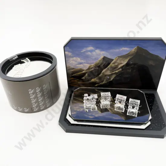 Swarovski Miniature Train Set