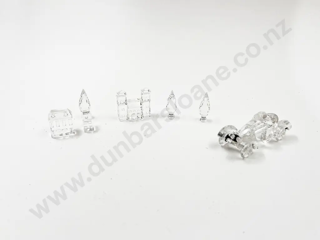 Four Swarovski Crystal Ornaments Image 1++
