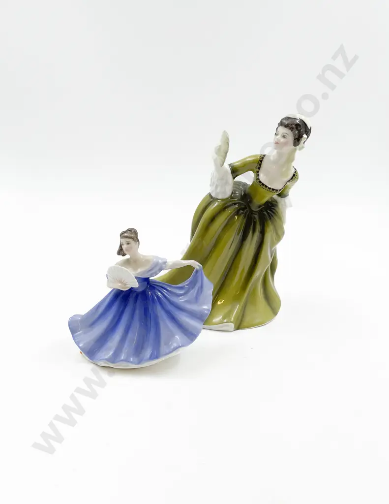 Royal Doulton Simone and Elaine Figures HN 2378 & 3214 Image 1++
