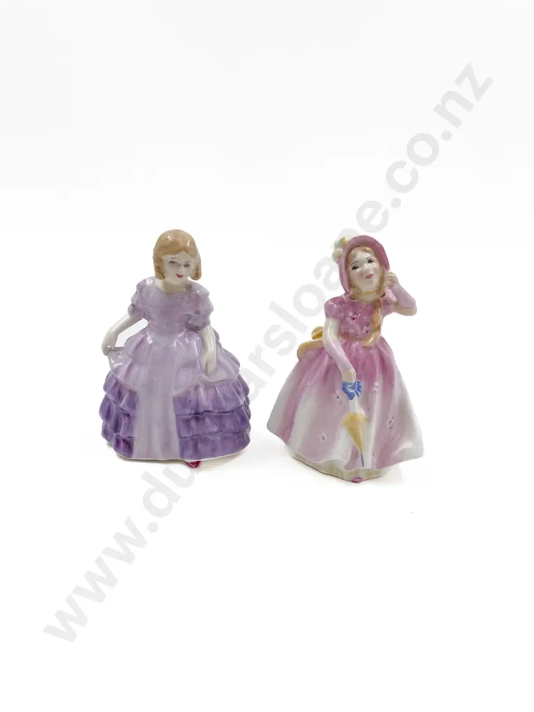 RD Rose and Babie Figures HN 2123 & 2121 Image 1++