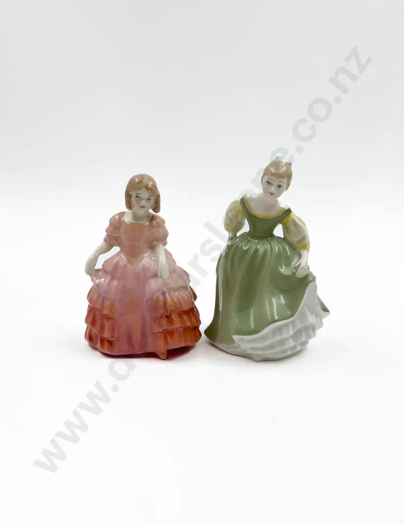 RD Fair Maiden and Rose Figures HN 2211 & 1368 Image 1++