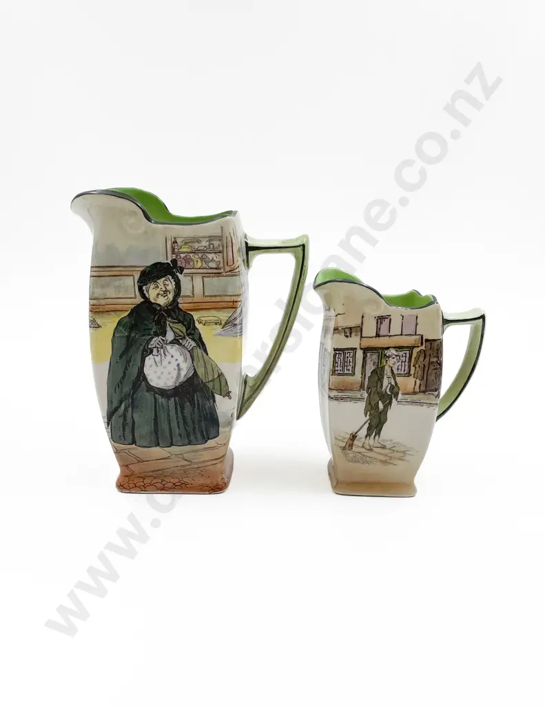 Two RD Dickens Series Ware Jugs Image 1++