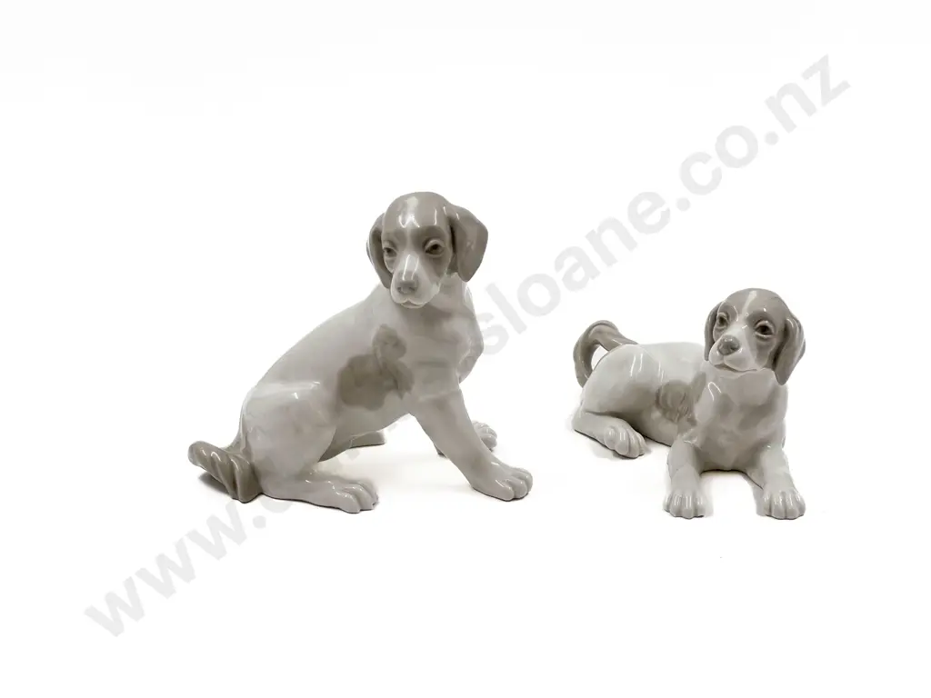 Two Nao Dog Figurines Image 1++
