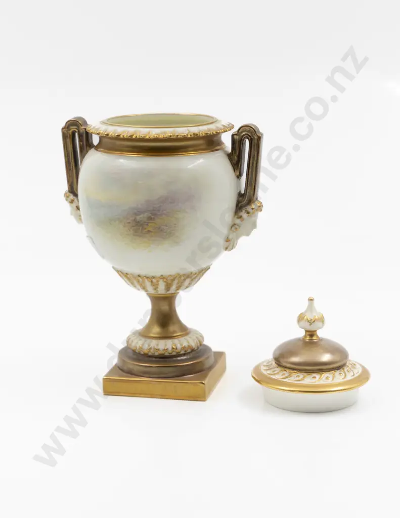 Royal Worcester Urn and Cover Image 1++