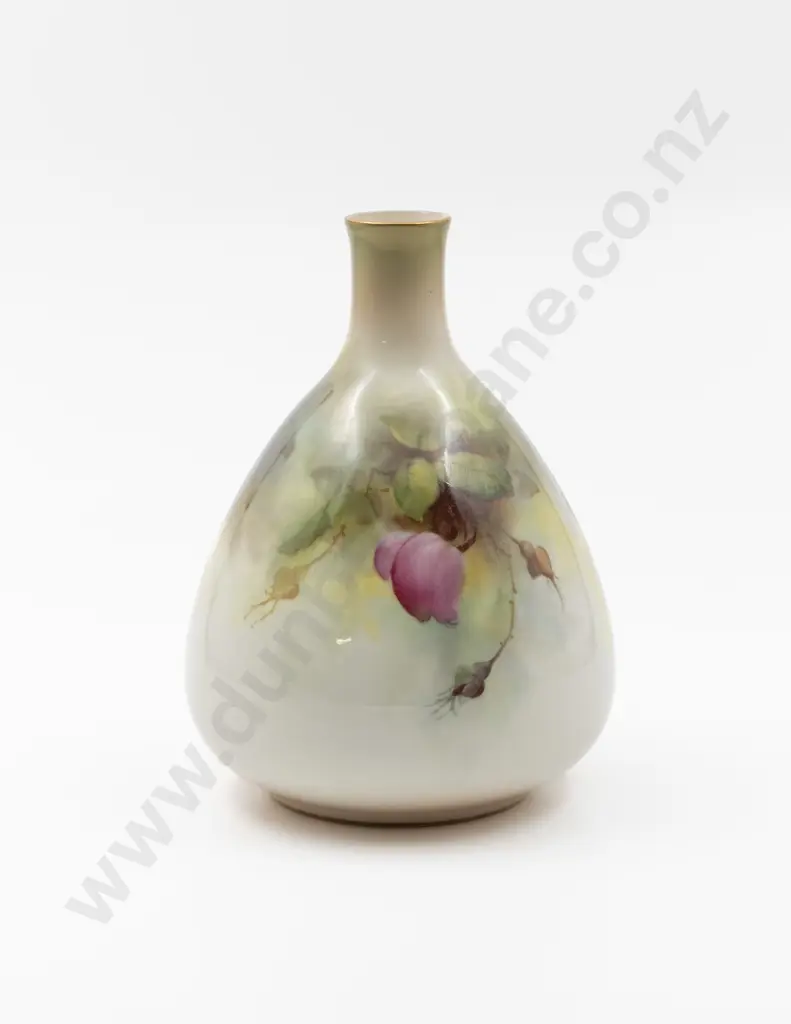 Royal Worcester Ovoid Specimen Vase Image 1++