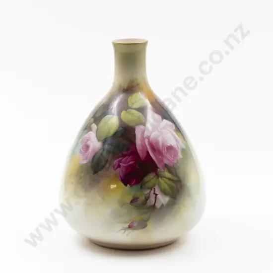 Royal Worcester Ovoid Specimen Vase