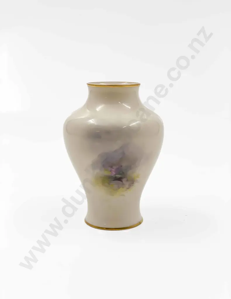 Royal Worcester Inverted Baluster Posy Vase Image 1++