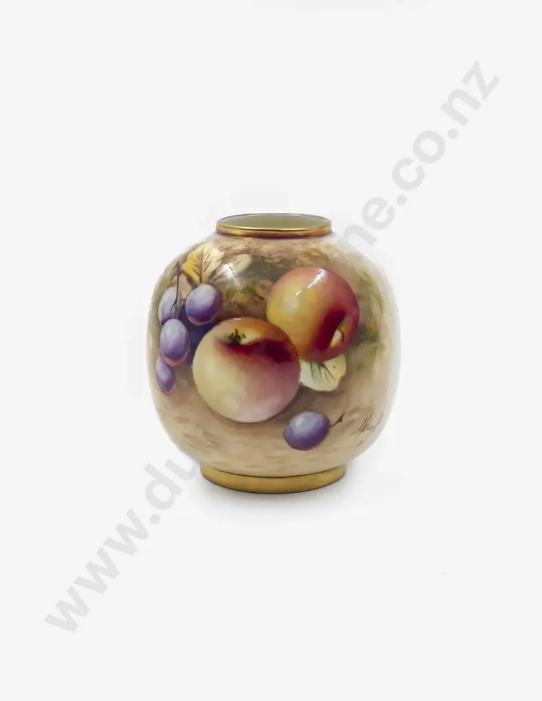 Royal Worcester Spherical Posy Pot Image 1++