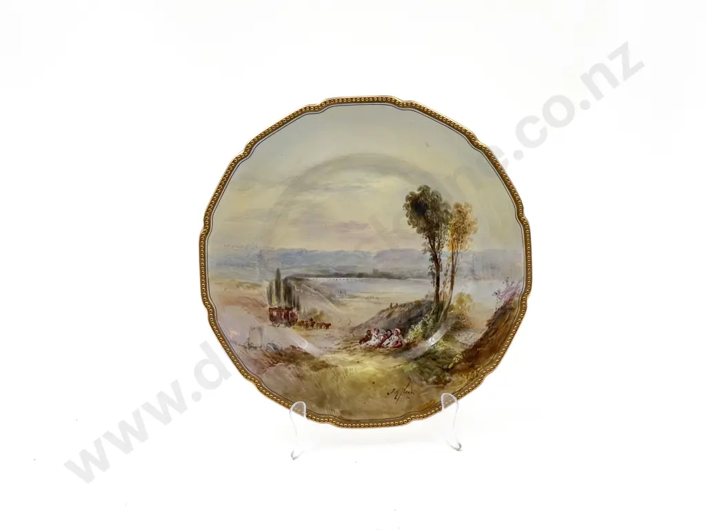 Royal Doulton Hand Painted Cabinet Plate Image 1++