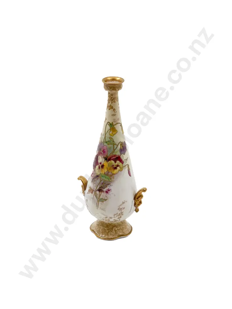 Two Doulton Burslem Specimen Vases Image 1++