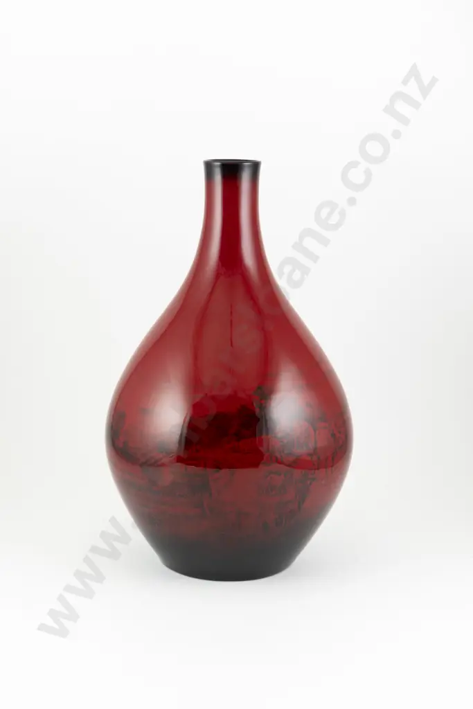 Large Royal Doulton Flambe Vase Design Number 1623 Image 1++