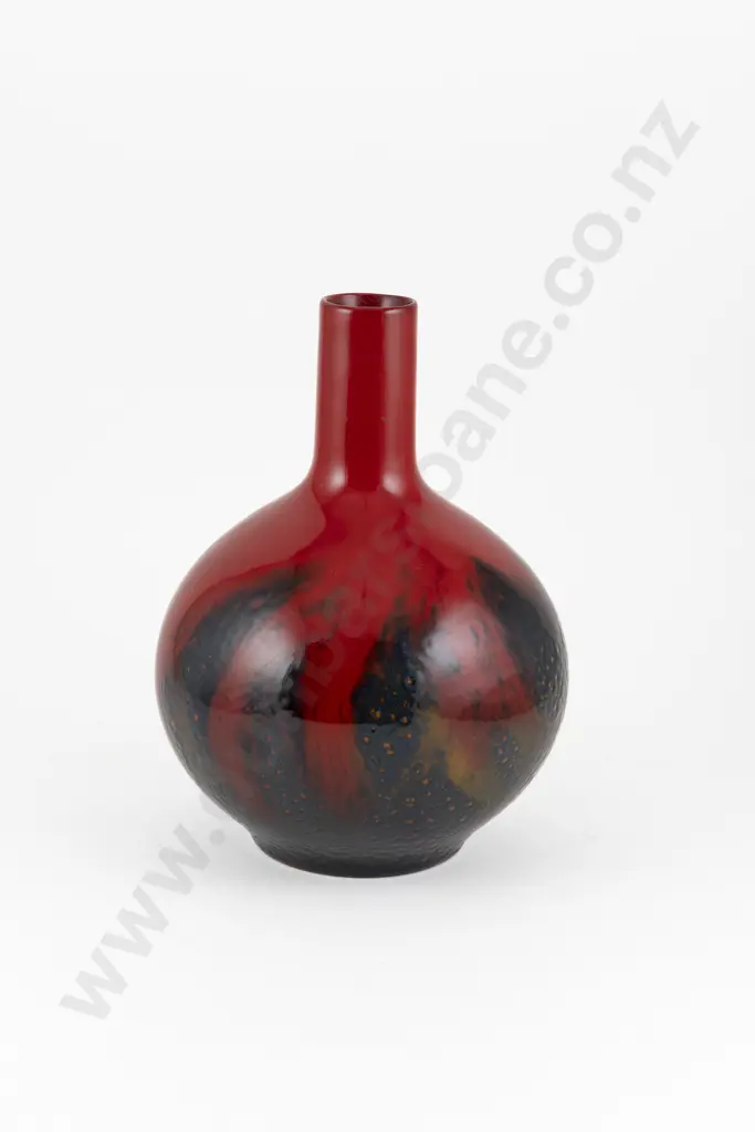 Royal Doulton Flambe Veined Vase Image 1++