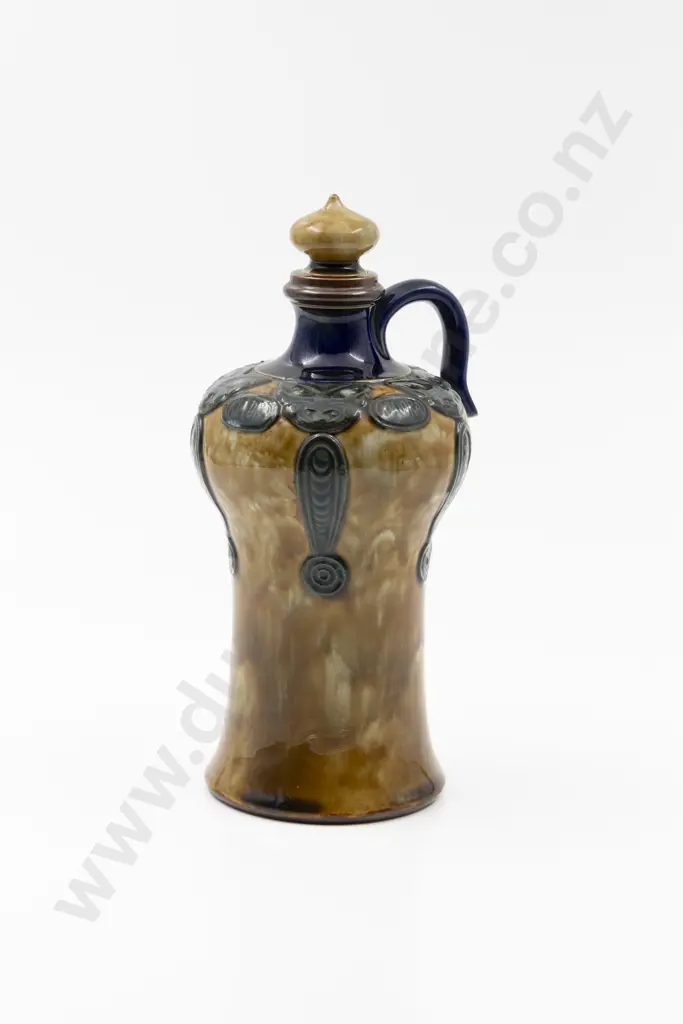 Royal Doulton "Kia Ora" Ware Decanter & Stopper Image 1++