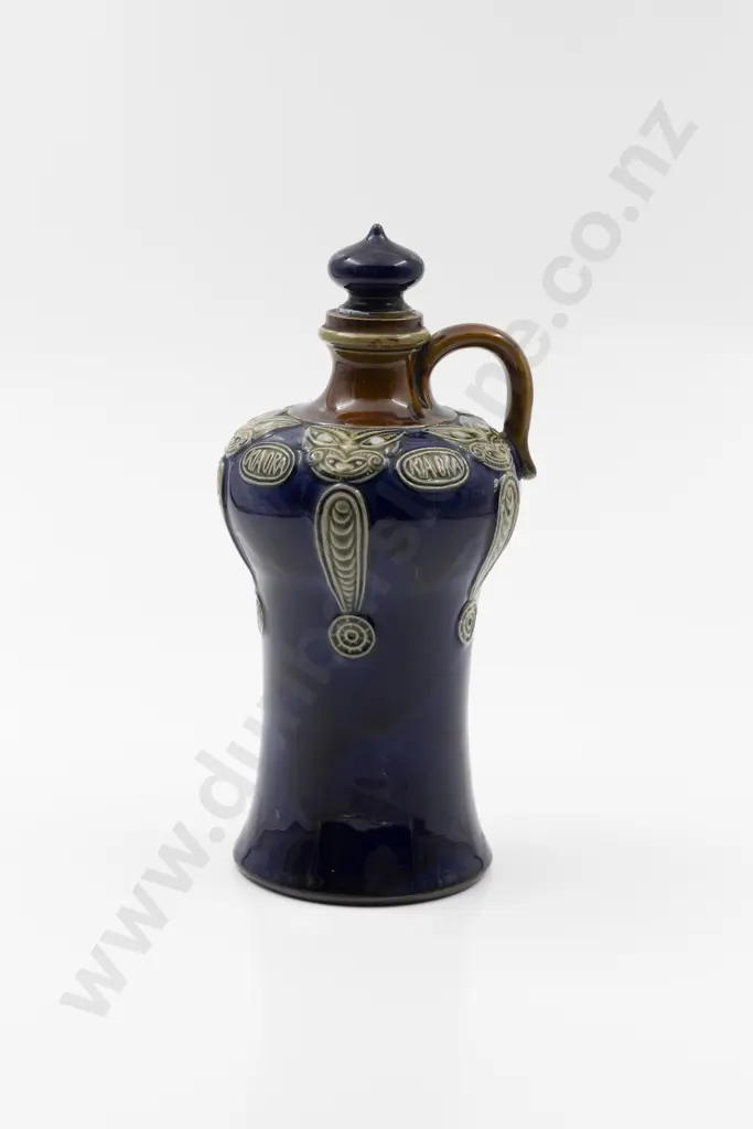 Royal Doulton "Kia Ora" Ware Decanter & Stopper Image 1++