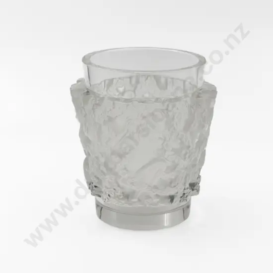 Lalique "Bachhus" Pattern Vase