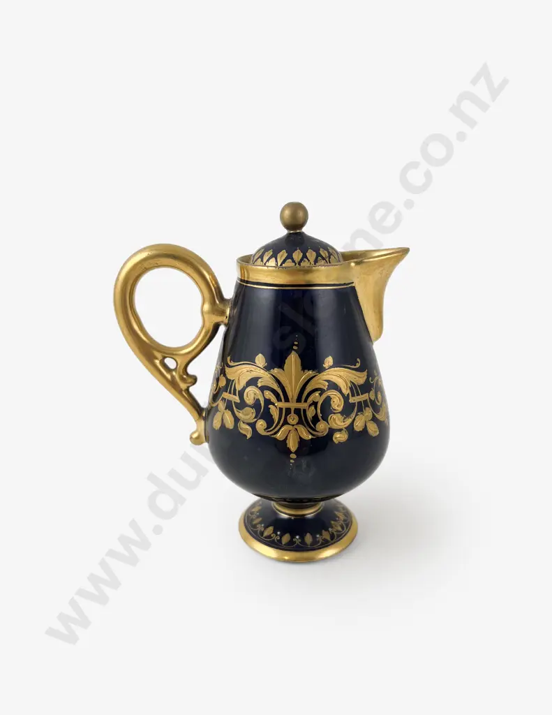 C19th Small Royal Vienna Chocolate Pot Image 1++