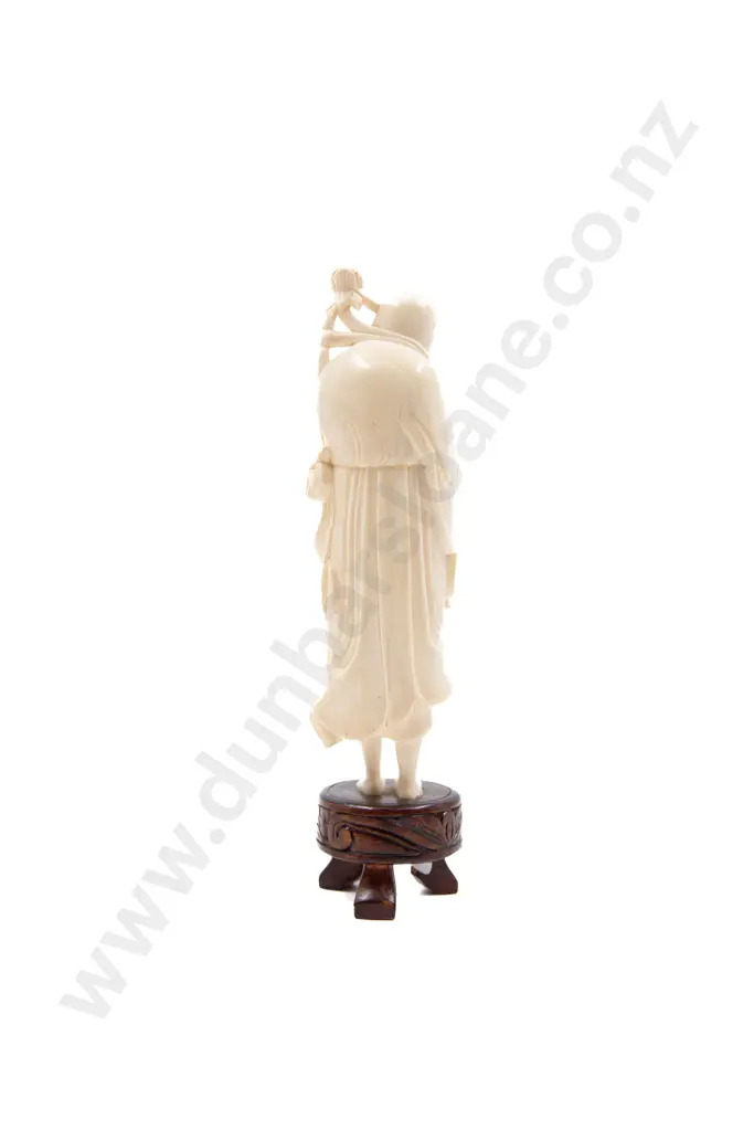 Chinese Ivory Carving Of Shao Lao Image 1++