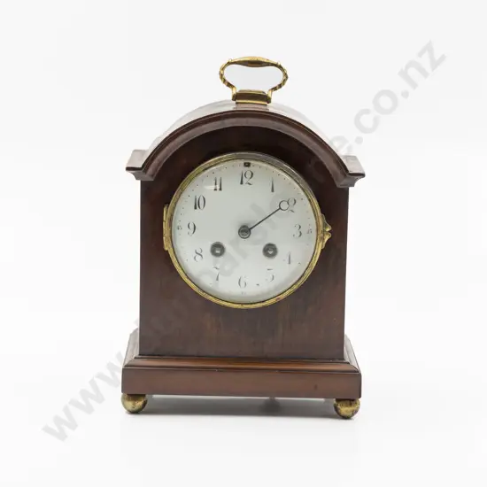 Regency Mahogany Library Clock