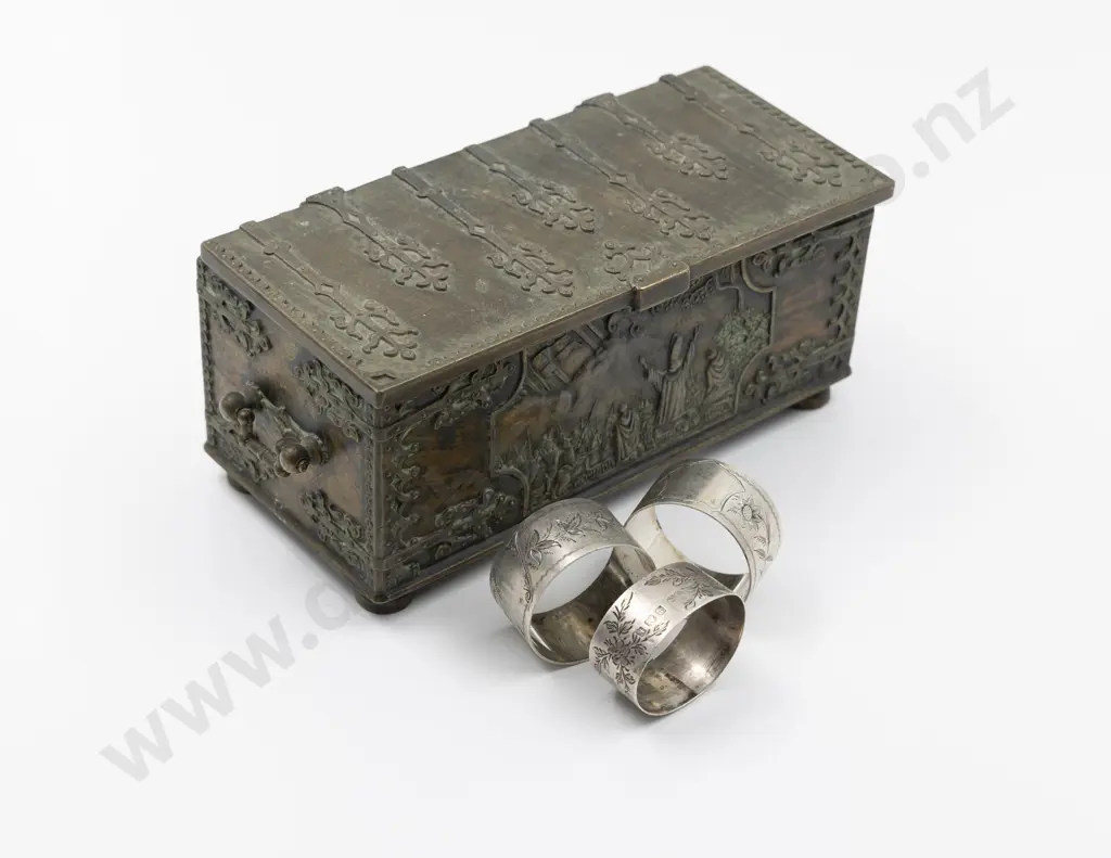 Replica Of A Medieval Estonian Brass Reliquary Image 1++