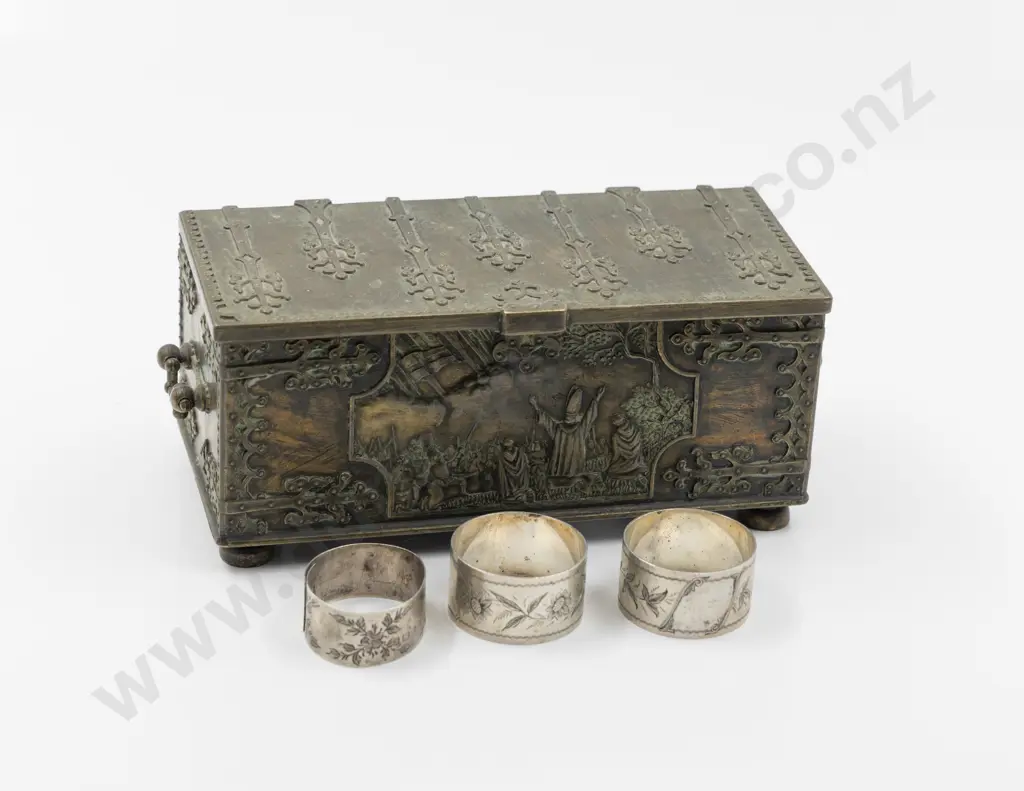 Replica Of A Medieval Estonian Brass Reliquary Image 1++