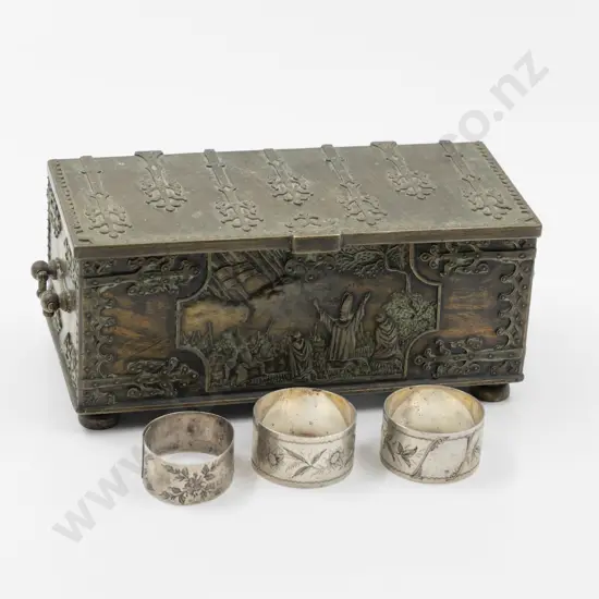Replica Of A Medieval Estonian Brass Reliquary