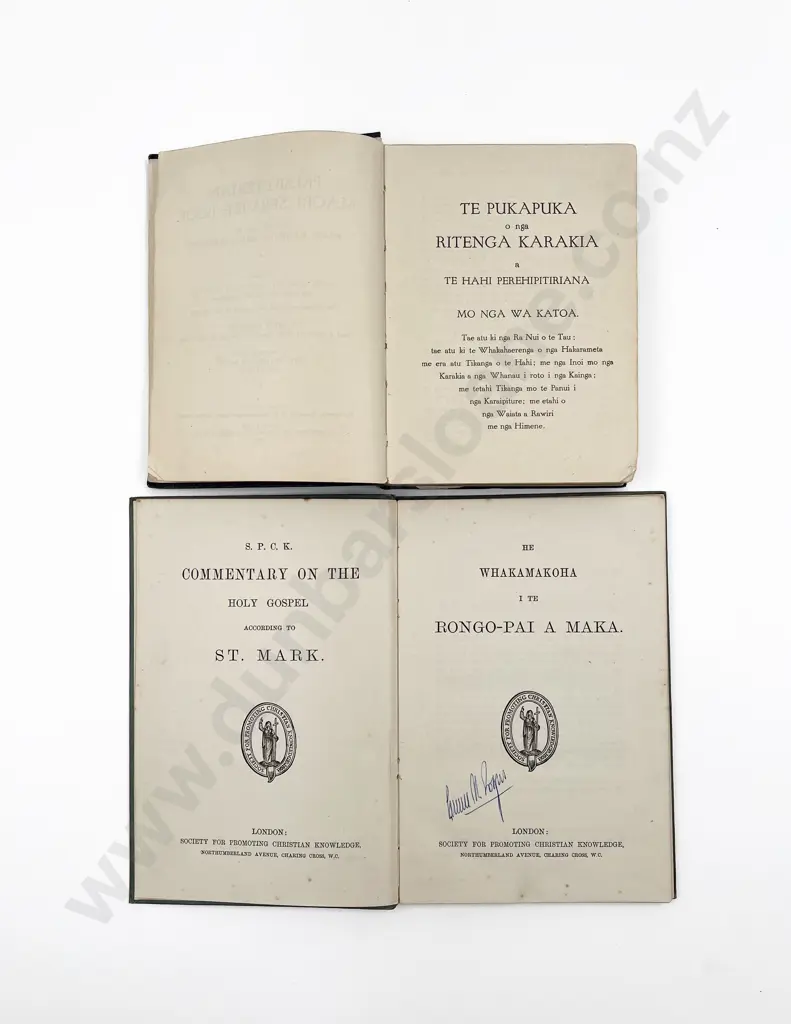 6 Small Maori Religious Books Image 1++