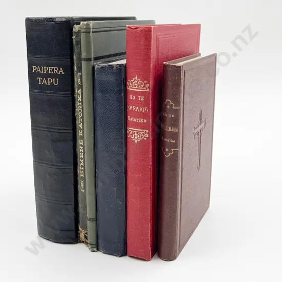 6 Small Maori Religious Books