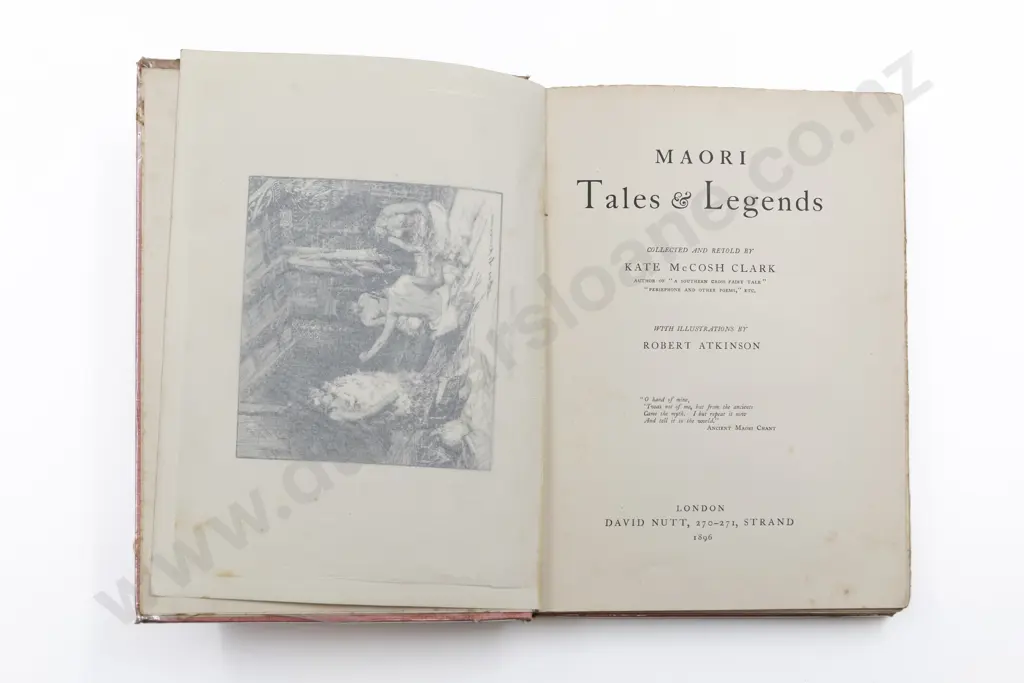 Clark Kate McCosh - Maori Tales & Legends Image 1++