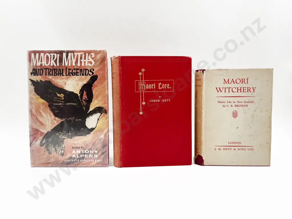 3 Volumes On Maori Witchery Image 1++