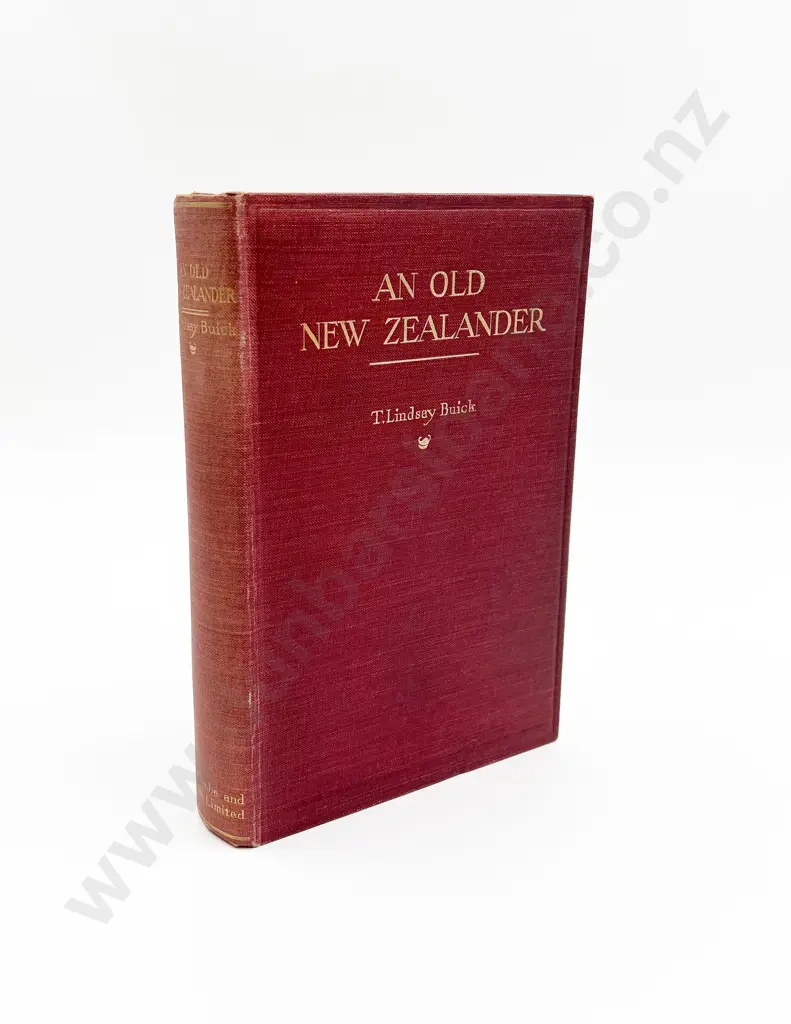 Buick T Lindsay - An Old New Zealander or Te Rauparaha The Napoleon Of The South Image 1++