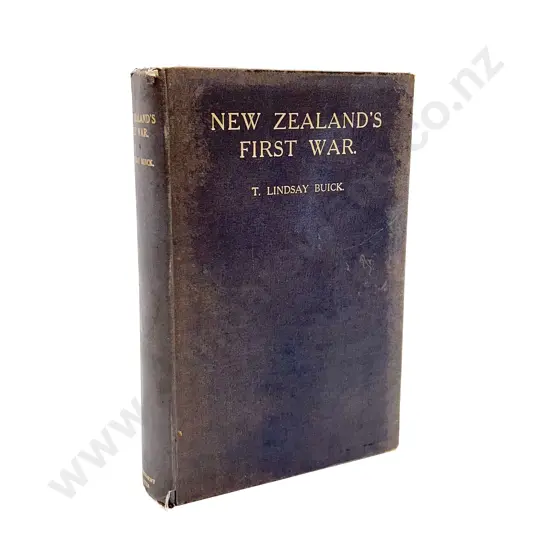 Buick T Lindsay - New Zealand's First War