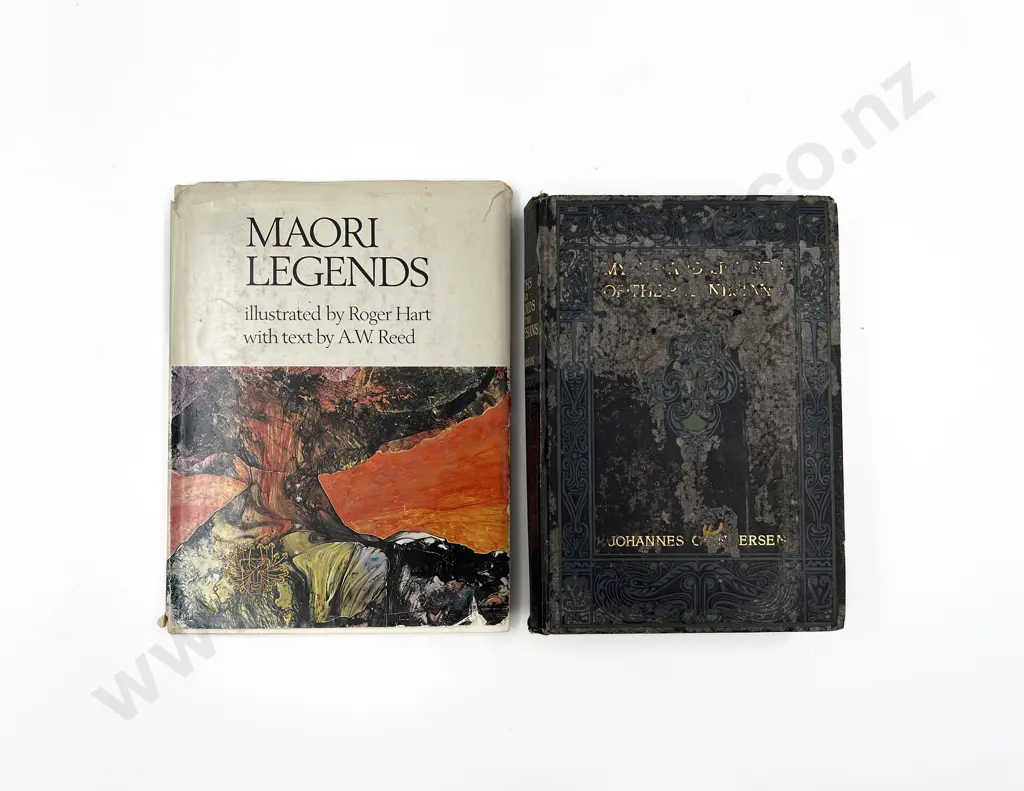 2 Books On Maori Myths & Legends Image 1++