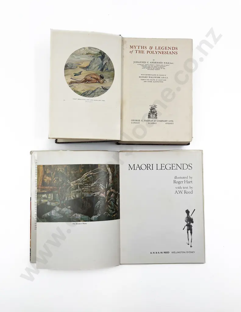 2 Books On Maori Myths & Legends Image 1++