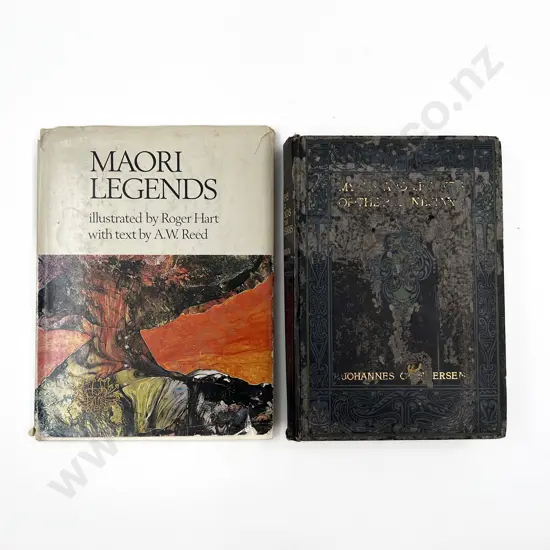 2 Books On Maori Myths & Legends