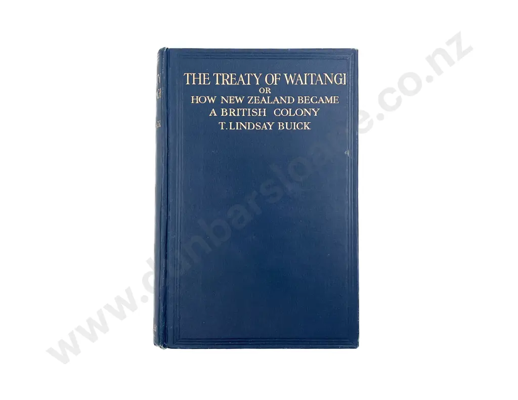 Buick T Lindsay - The Treaty Of Waiyangi Image 1++