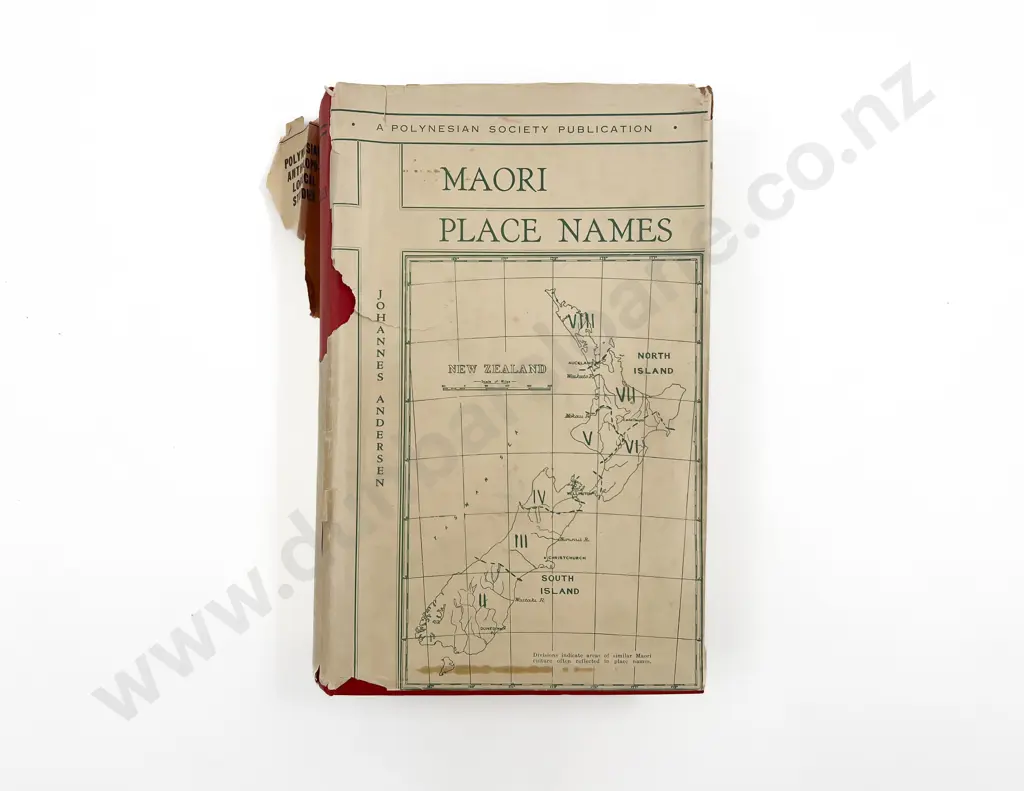 Andersen Johannes - Maori Place-Names Image 1++