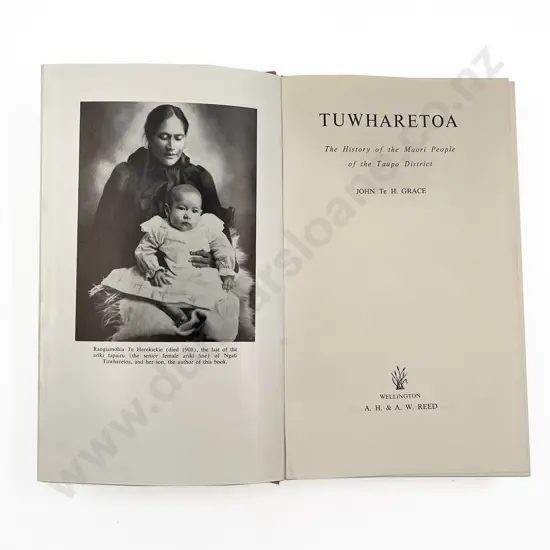 Grace Jon Te H - Tuwharetoa The History of the Maori People of the Taupo District