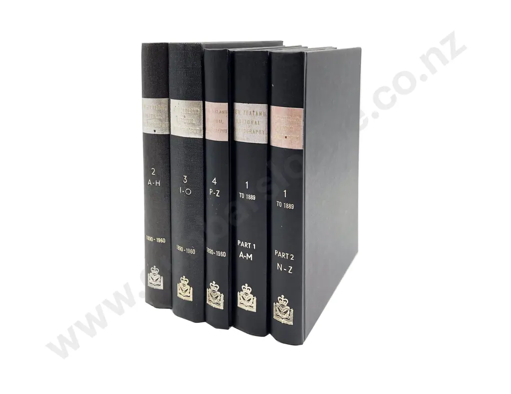 Bagnall A G - New Zealand National Bibliography (5 Volumes) Image 1++