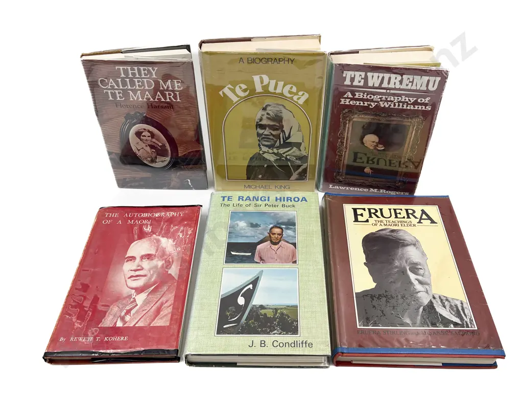 6 Maori Related Biographies Etc Image 1++