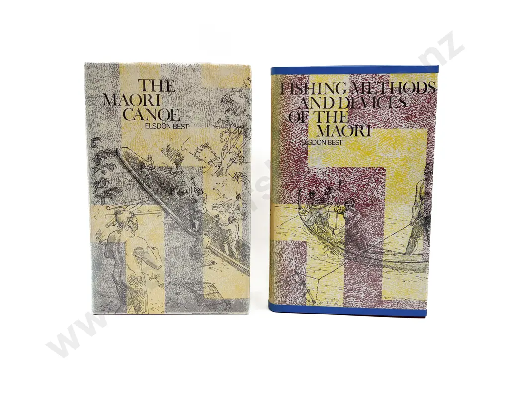 Two Elsdon Best Books Image 1++