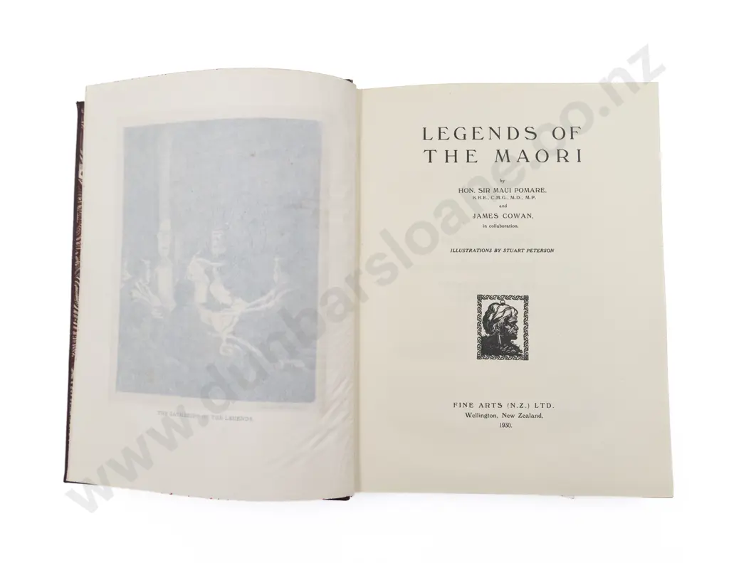 Pomare, Hon. Sir James & Cowan, James, Legends Of The Maori (2 Volumes) Image 1++
