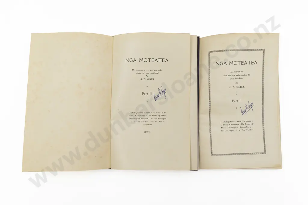 Ngata Sir Apirana - Nga Moteatea (Parts I & II) Image 1++