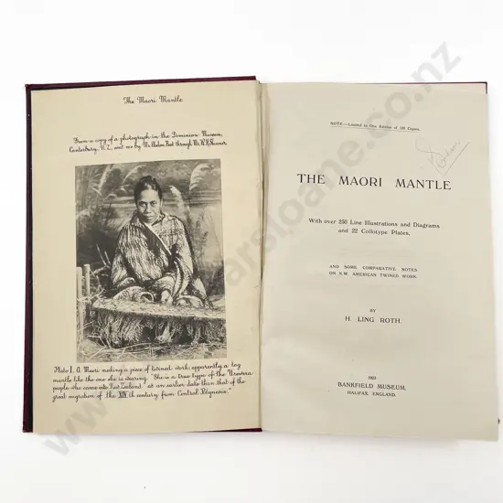 Roth Henry Ling - The Maori Mantle