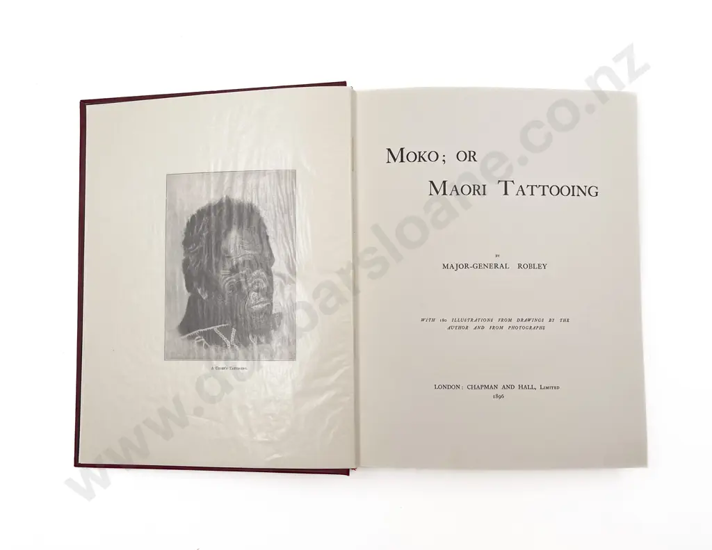 Robley Major-General - Moko Or Maori Tattooing Image 1++