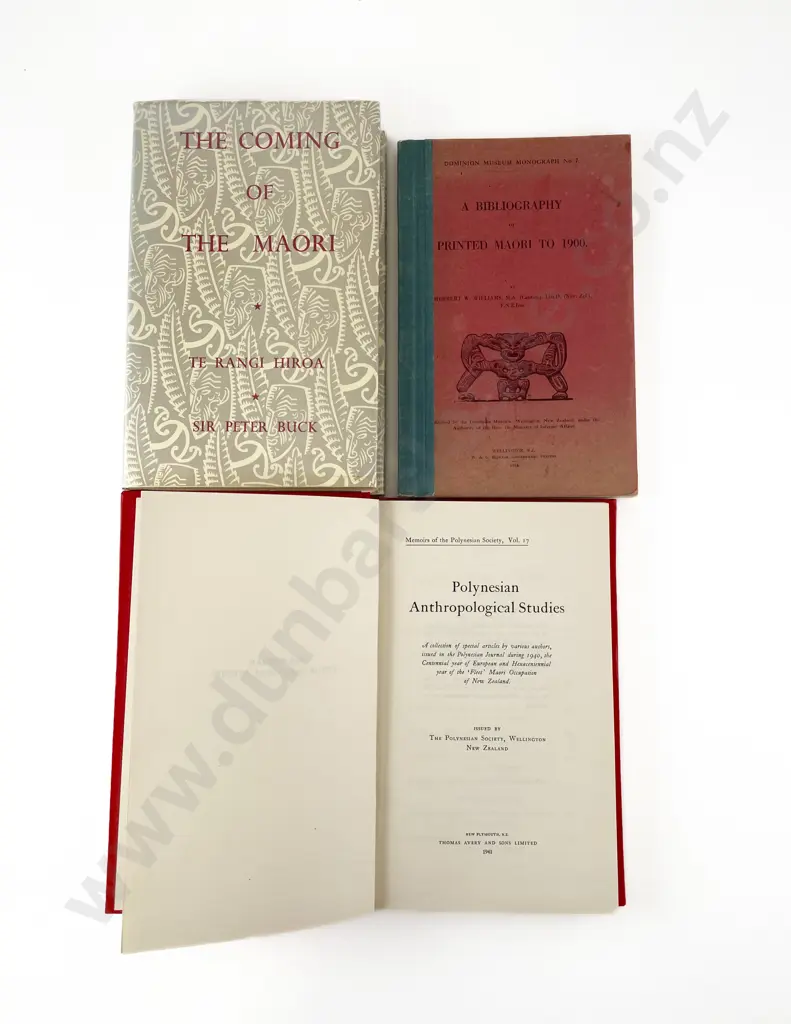 3 Maori & Polynesian Related Volumes Image 1++